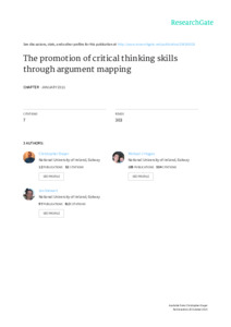 The promotion of critical thinking skills through argument mapping